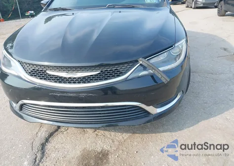 2015 Chrysler 200 Limited z USA, uszkodzony, nr VIN 1C3CCCAB9FN558368